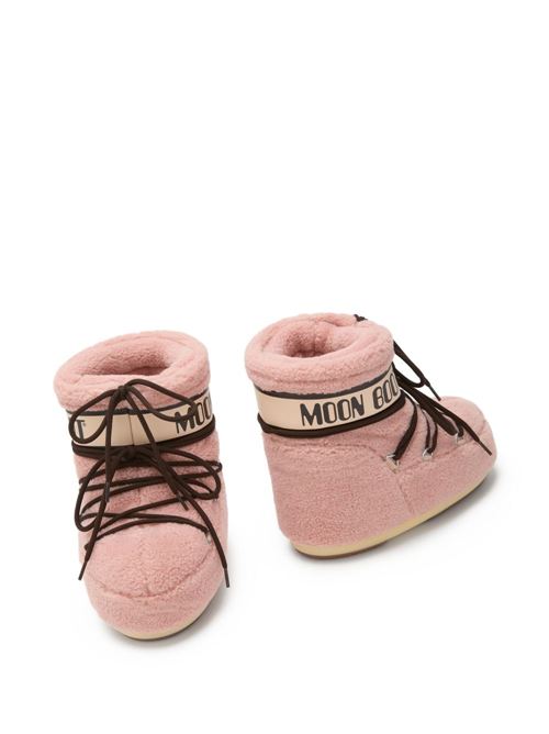Stivale Icon Low in teddy rosa MOON BOOT | 80D1409700J001